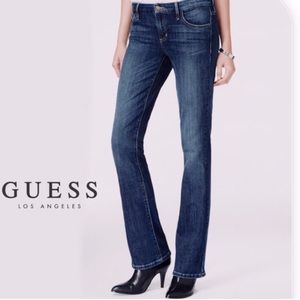 Guess daredevil low rise bootcut jeans